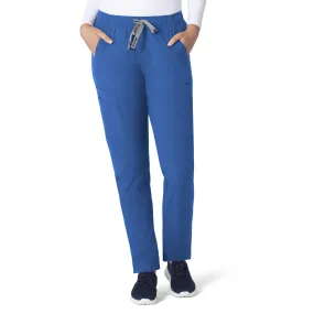 Carhartt Force Essentials Women's Straight Leg Scrub Pant - Royal