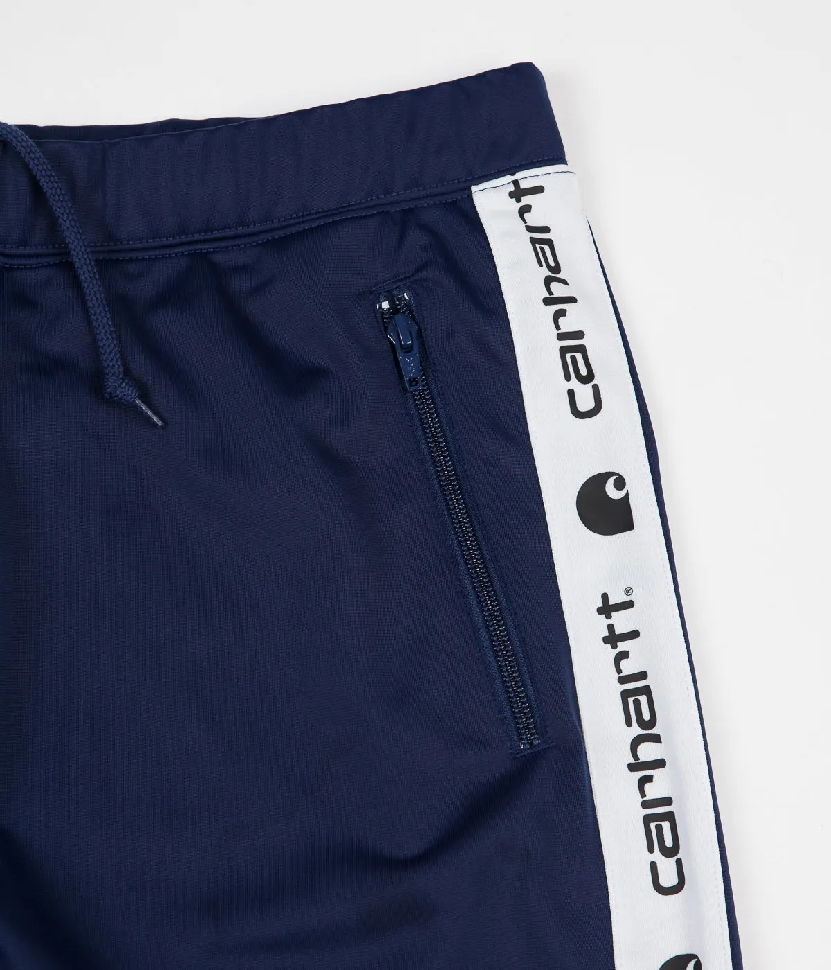 Carhartt Goodwin Track Pants - Metro Blue / White