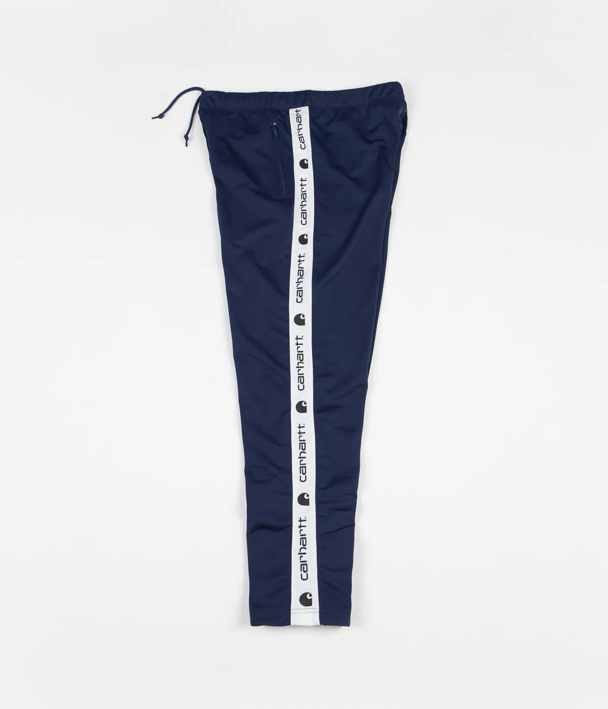 Carhartt Goodwin Track Pants - Metro Blue / White