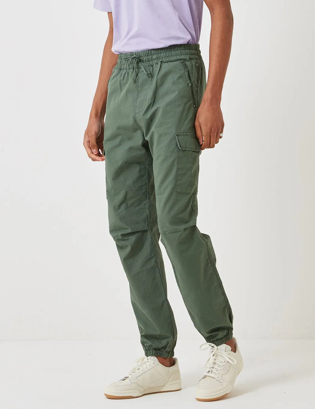 Carhartt-WIP Cargo Jogger Pants (Ripstop) - Adventure Green