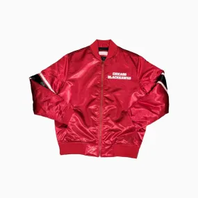 Chicago Blackhawks NHL Satin Jacket