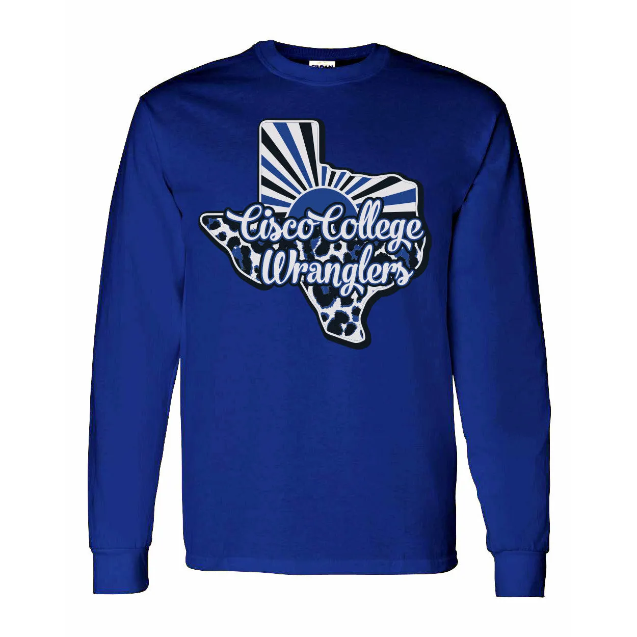 Cisco College Wranglers - Texas Sunray Long Sleeve T-Shirt