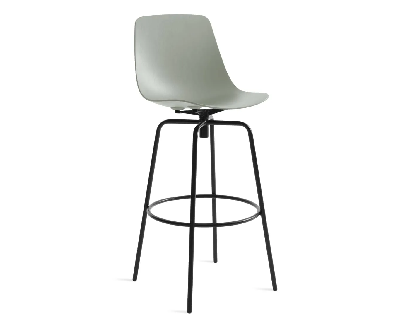 Clean Cut Swivel Stool