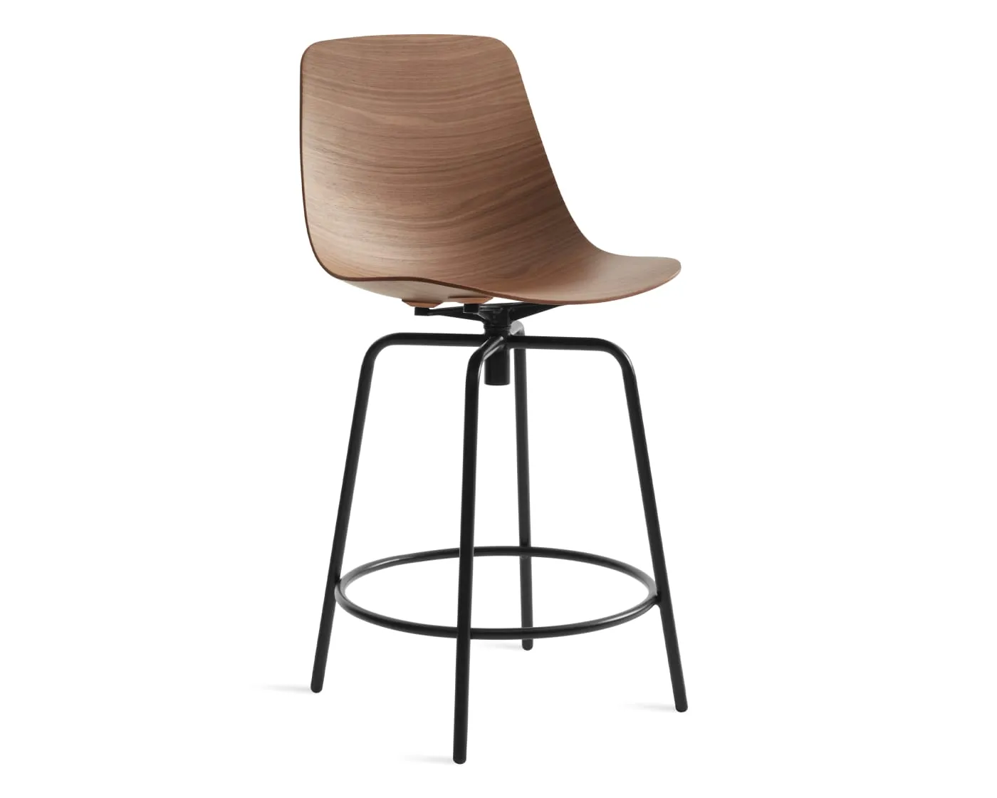 Clean Cut Swivel Stool