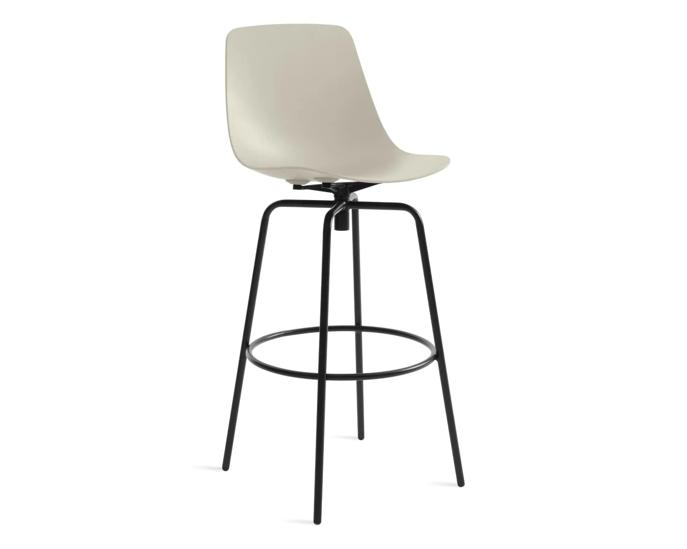 Clean Cut Swivel Stool