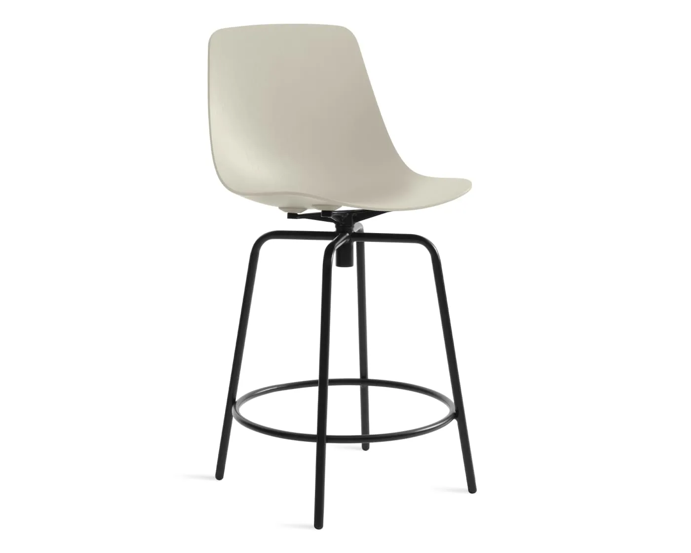 Clean Cut Swivel Stool