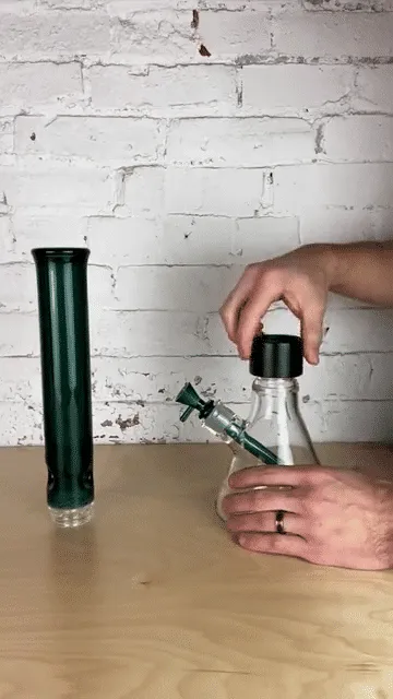 CLEAR TALL BEAKER SINGLE STACK