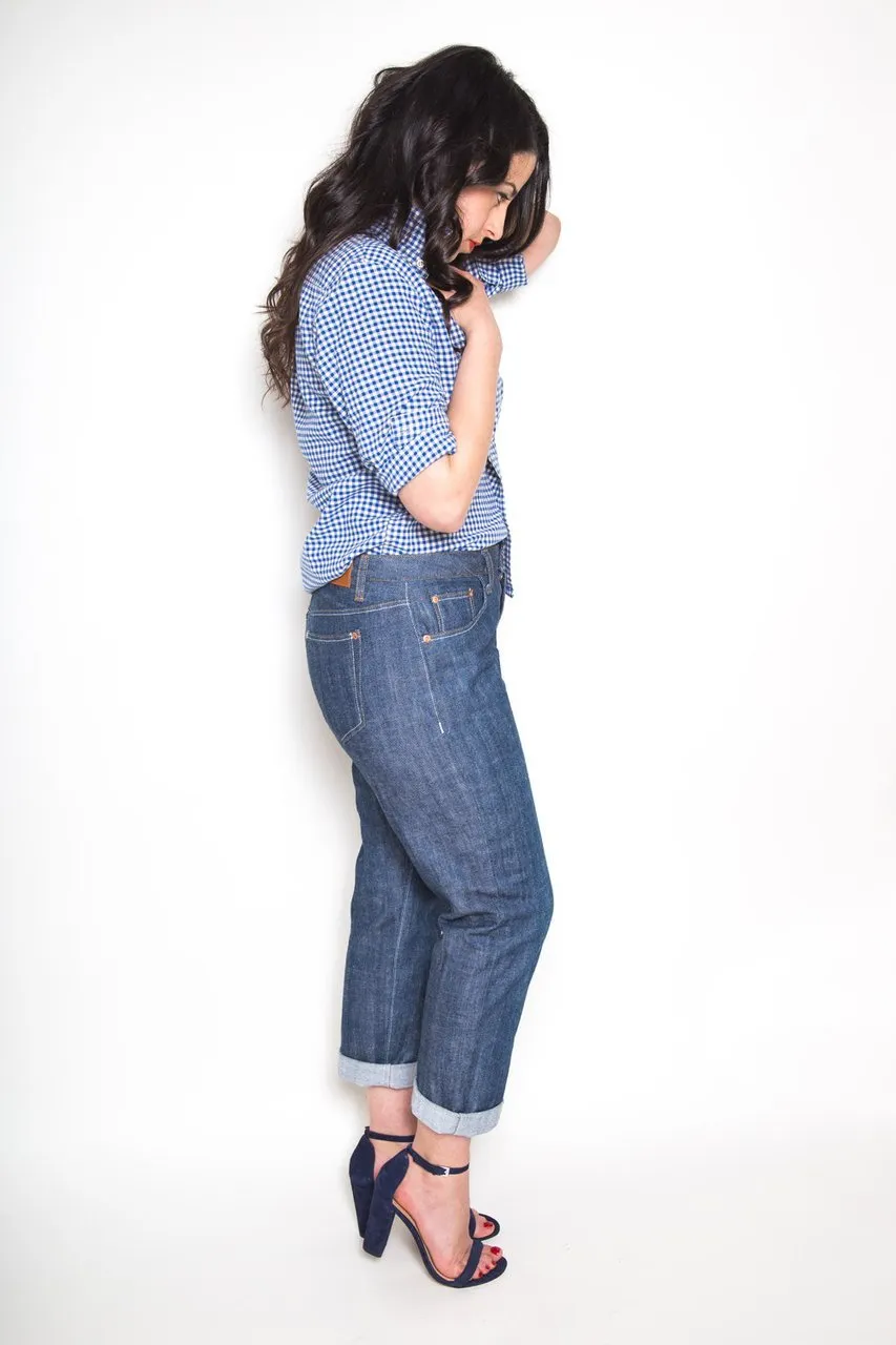 Closet Core Patterns | Morgan Non-Stretch Jeans