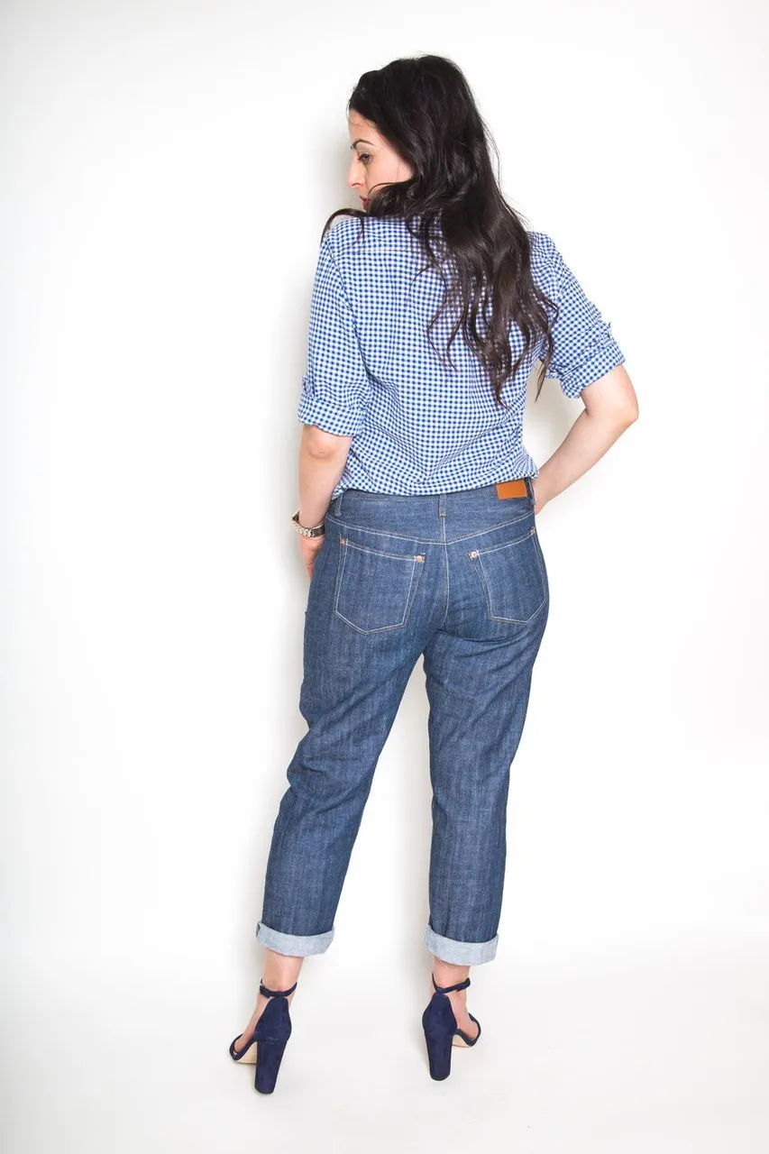 Closet Core Patterns | Morgan Non-Stretch Jeans