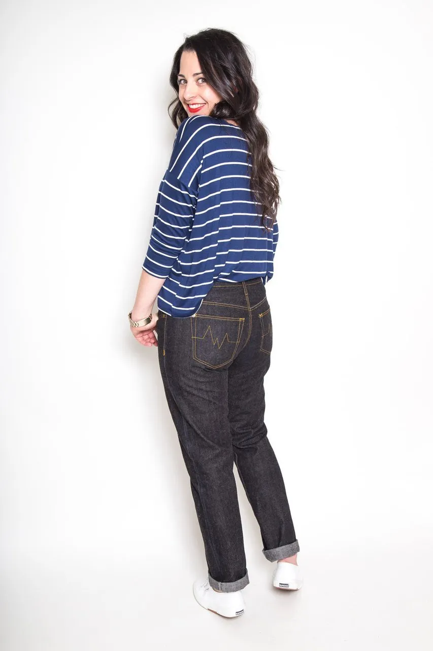 Closet Core Patterns | Morgan Non-Stretch Jeans