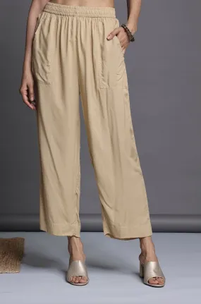 comfort fit pants - golden modal