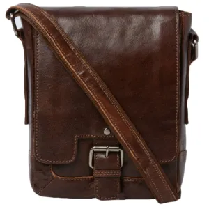 Compact Leather Body Bag - Various Colours