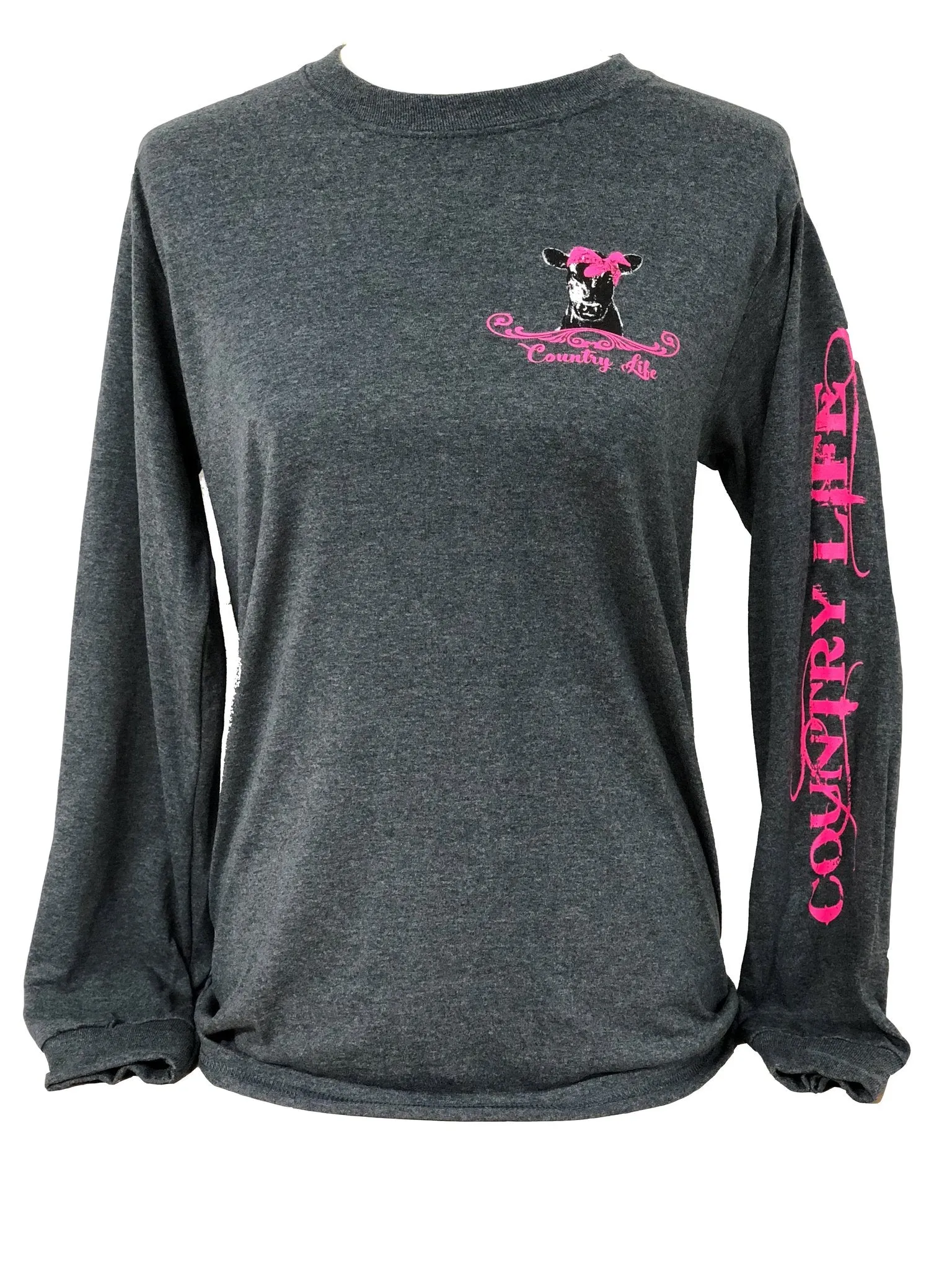 Country Life Preppy Just Hanging Heifer Long Sleeve T-Shirt