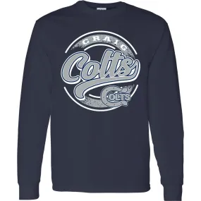 Craig Colts - Circle Script Long Sleeve T-Shirt