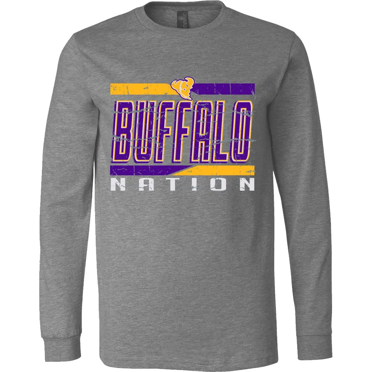 Cross Plains Buffaloes - Nation Long Sleeve T-Shirt