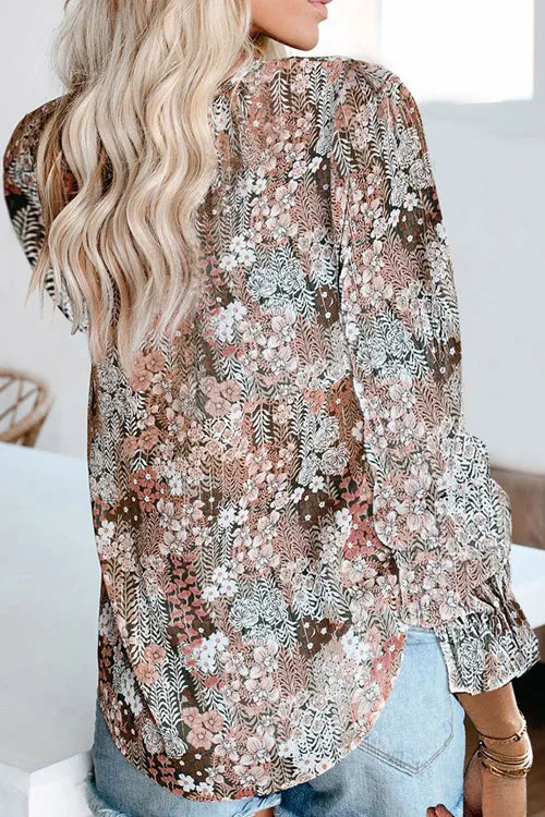 Crush On You Floral Printed Top - 4 Colors