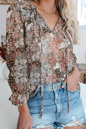 Crush On You Floral Printed Top - 4 Colors