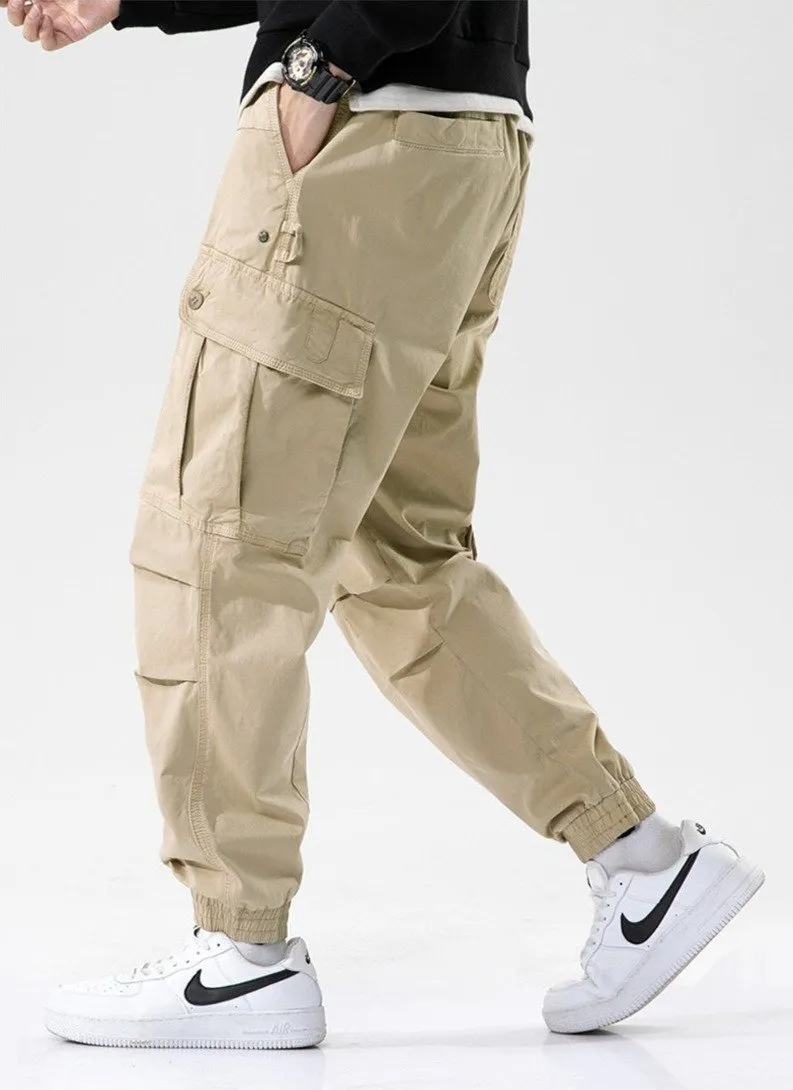 Cuffed Workwear Cargo Pants