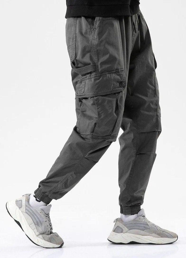 Cuffed Workwear Cargo Pants