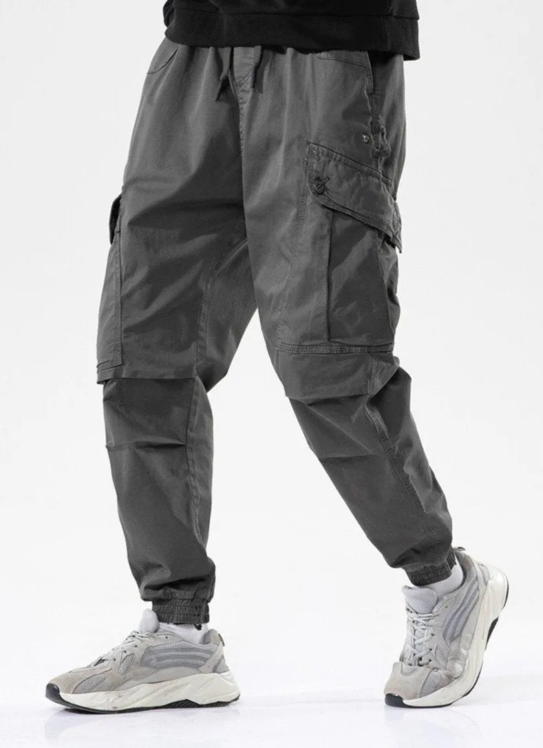 Cuffed Workwear Cargo Pants