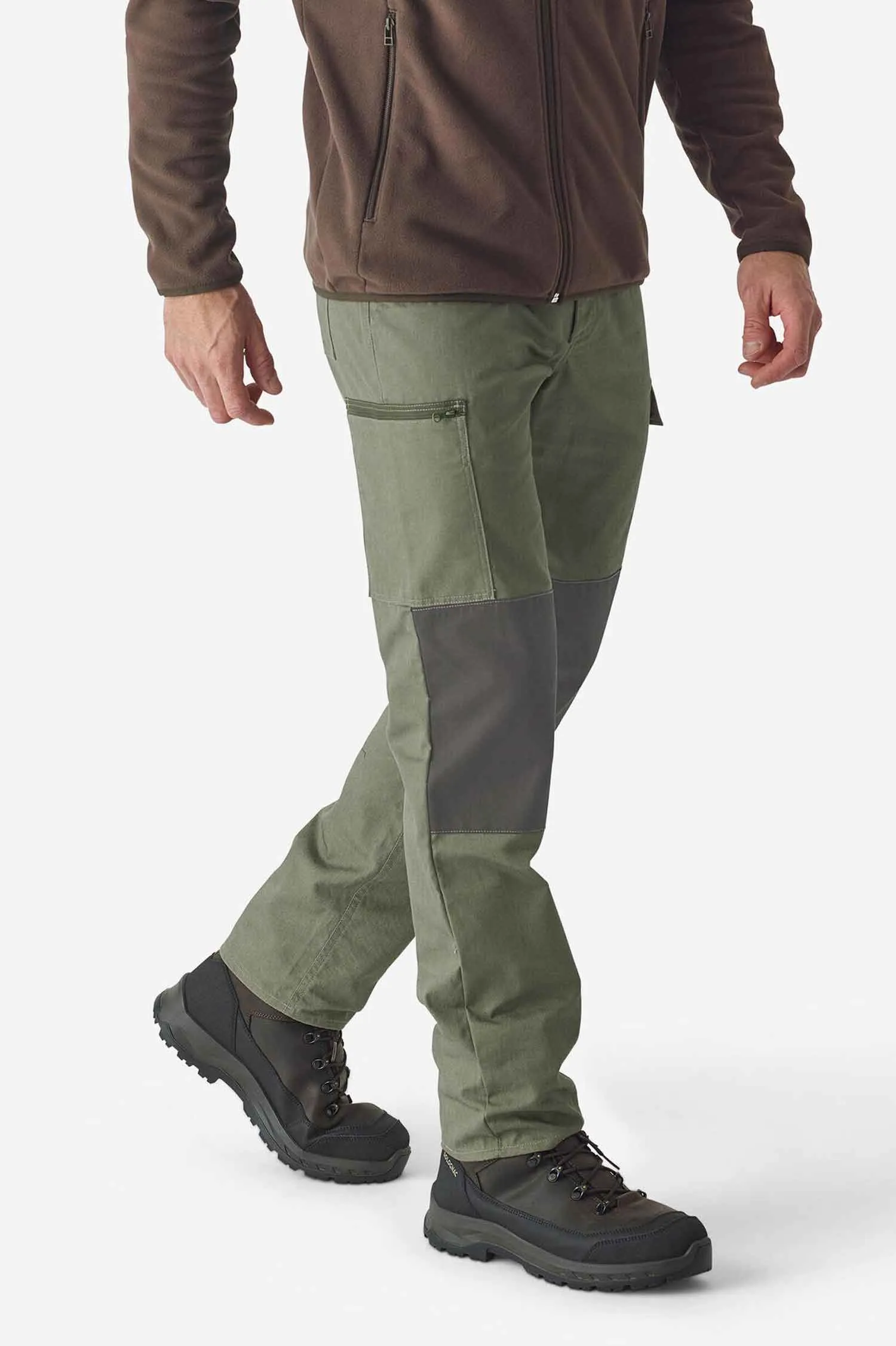 Cut Label Men's Classic Straight Fit Cargo Pants