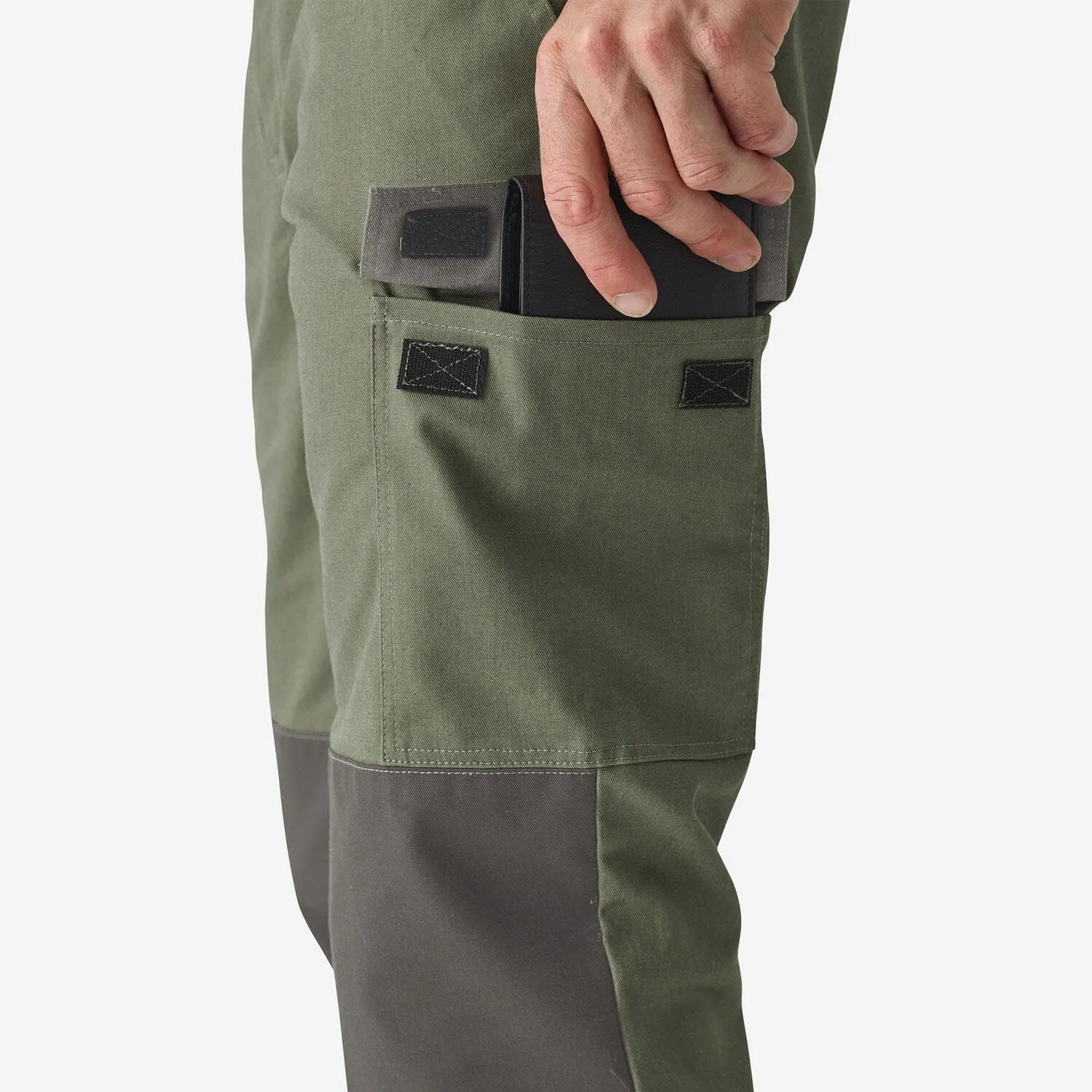 Cut Label Men's Classic Straight Fit Cargo Pants