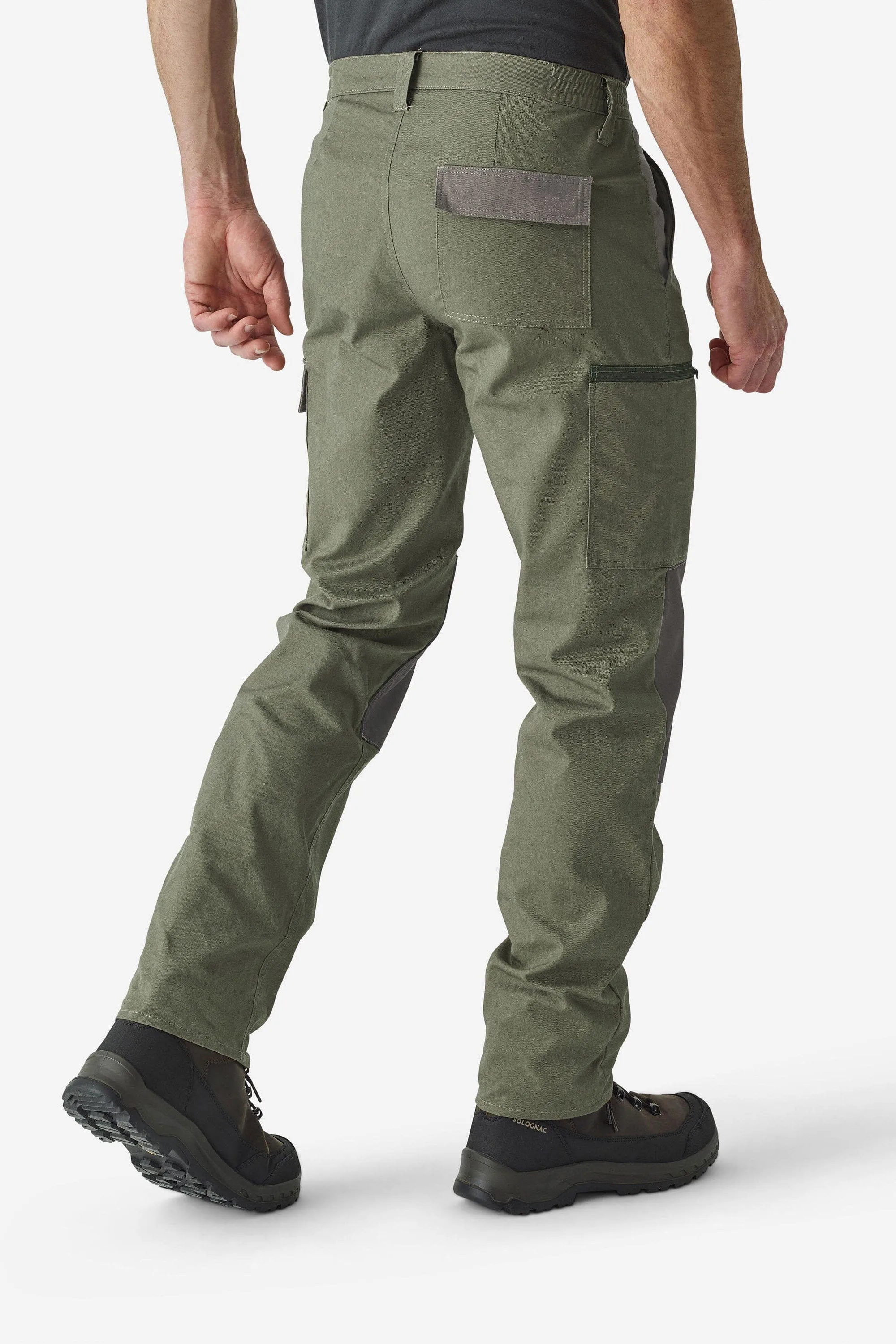 Cut Label Men's Classic Straight Fit Cargo Pants