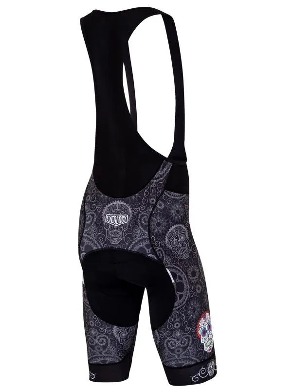 Day of the Living Men's Bib Shorts Black