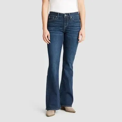 DENIZEN from Levi's Women's Mid-Rise Bootcut Jeans