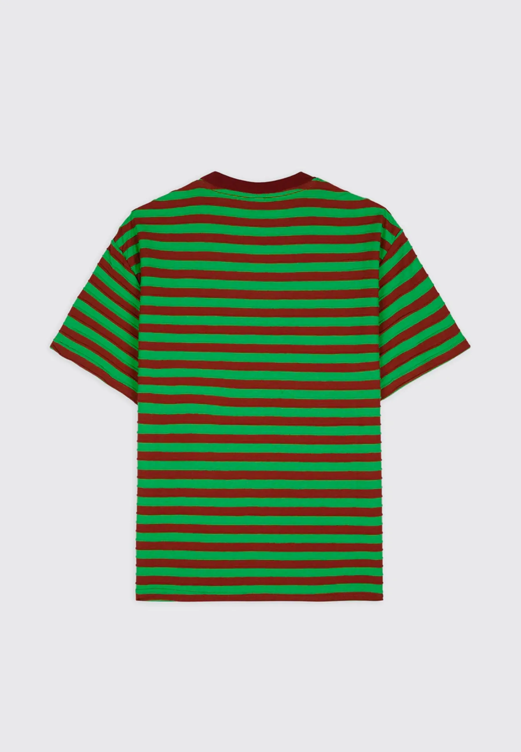 Denny Blaine Striped T-Shirt - Apple/Caramel