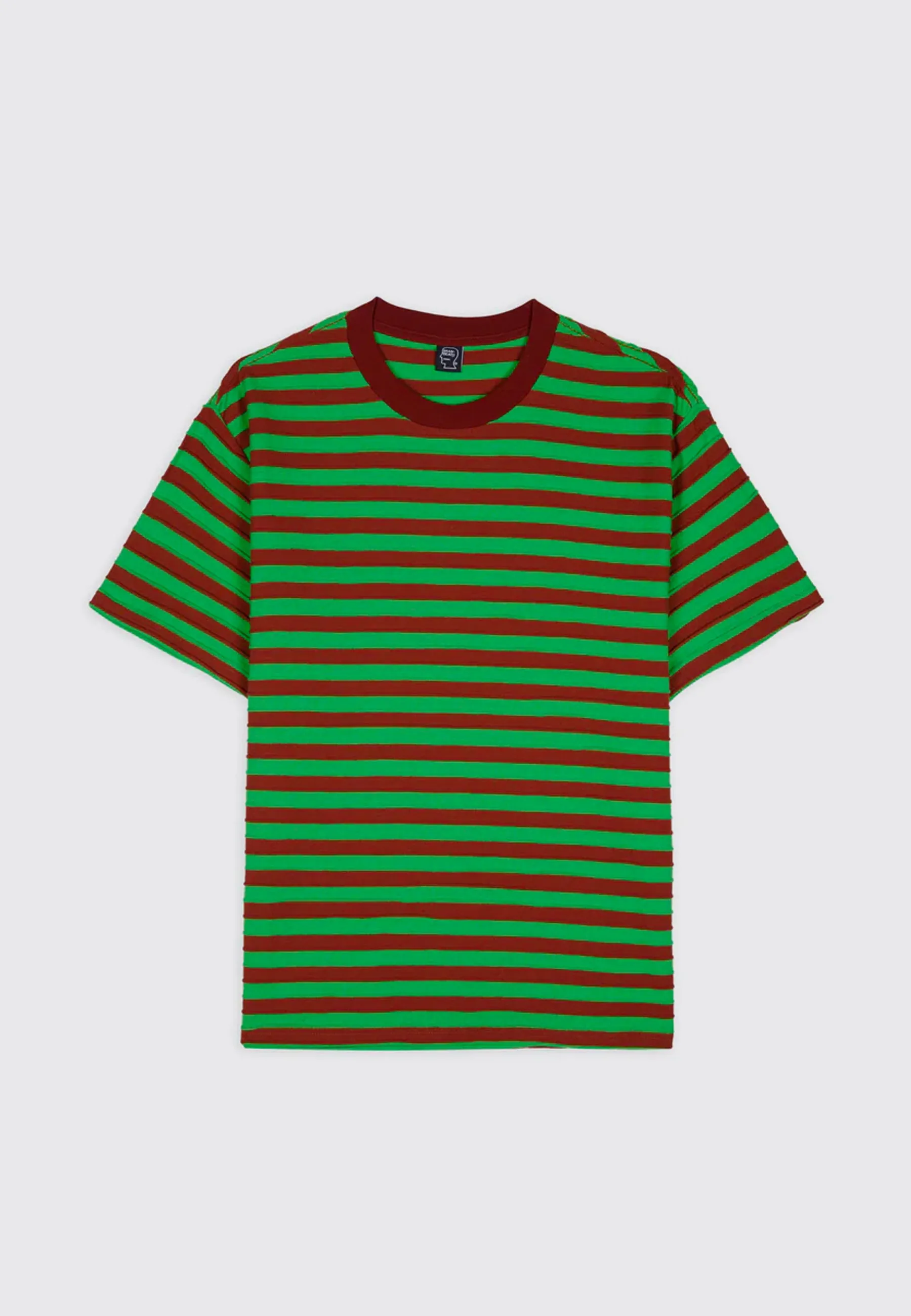 Denny Blaine Striped T-Shirt - Apple/Caramel