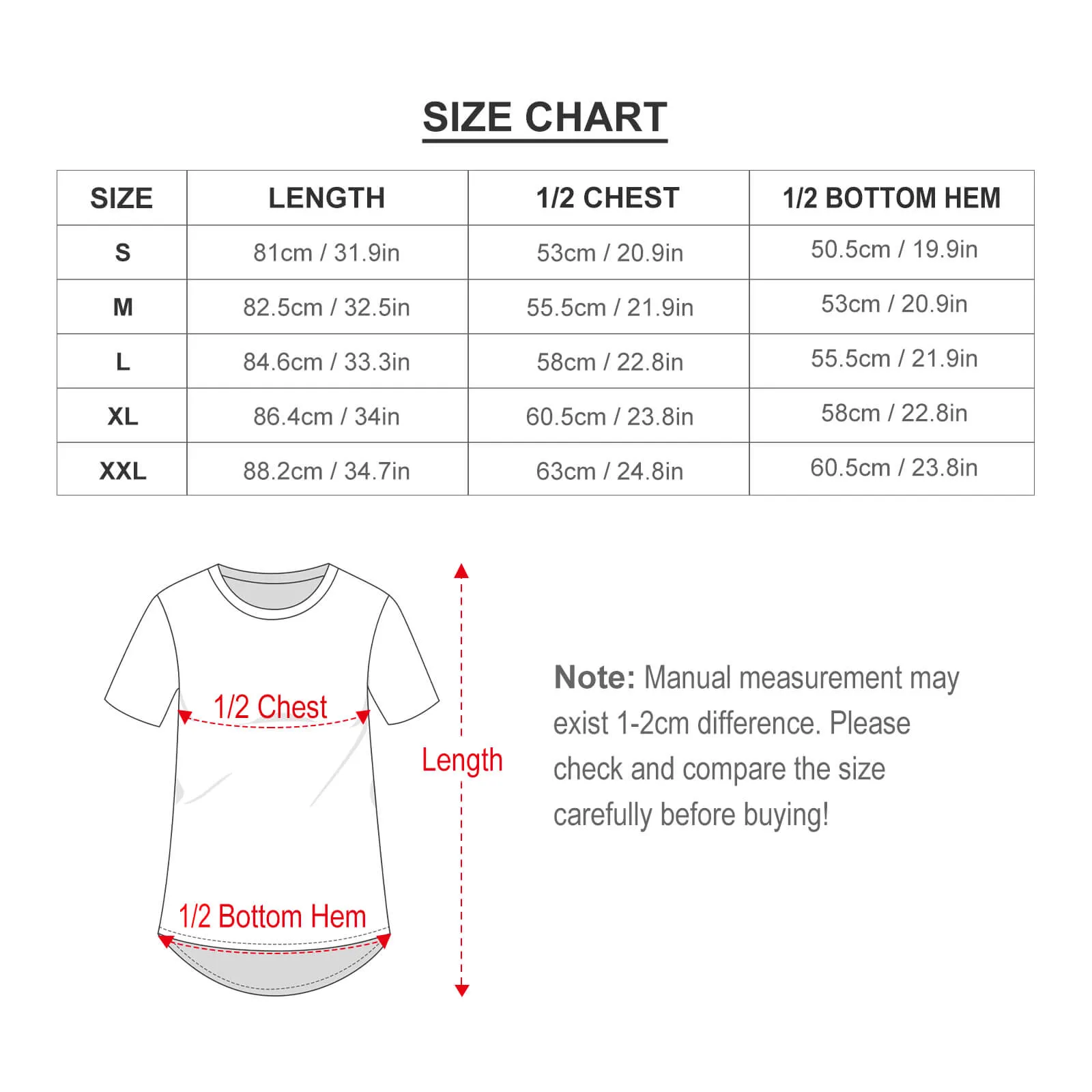 Designer Dolman Short Sleeve T-Shirt