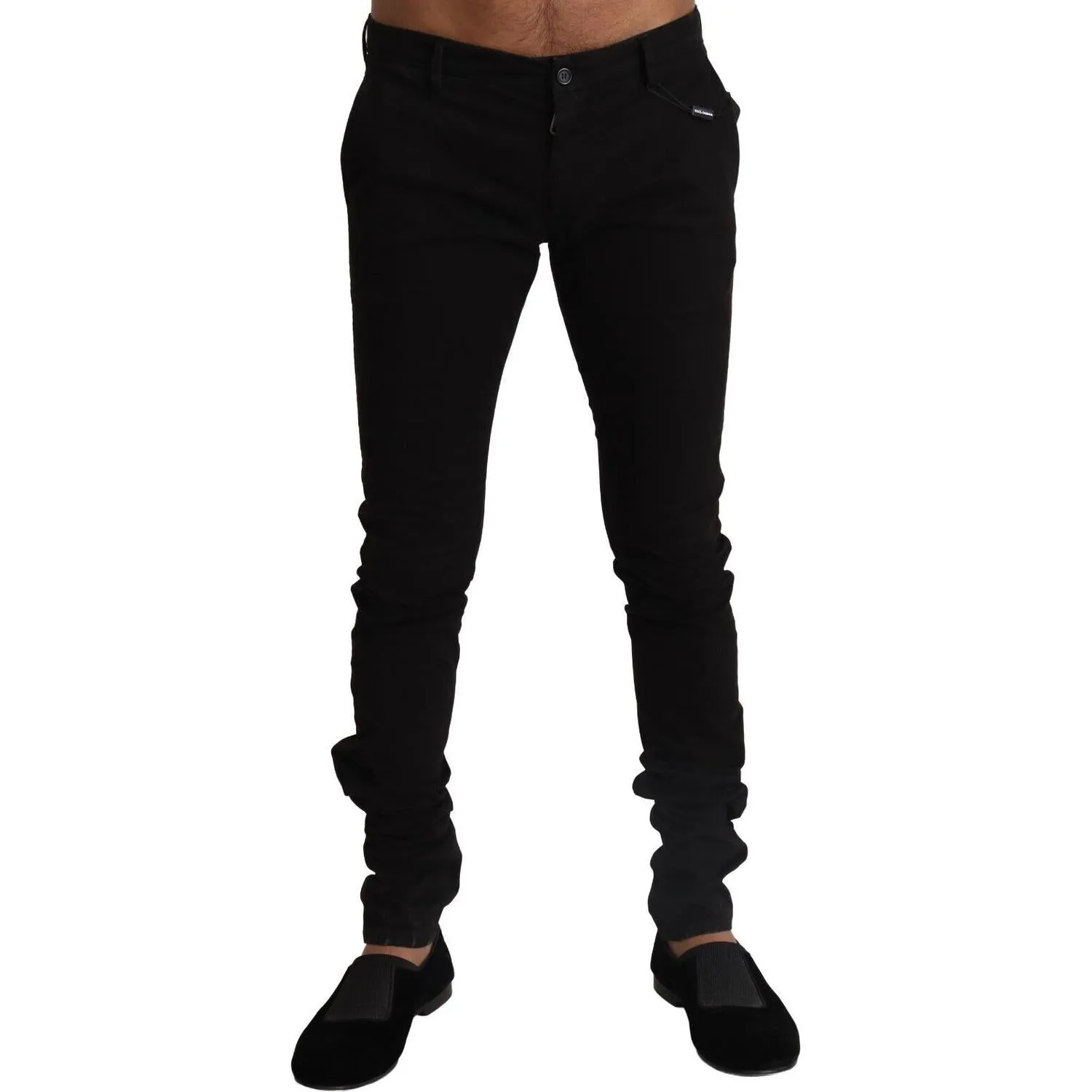 Dolce & Gabbana Elegant Slim Fit Skinny Pants for Men