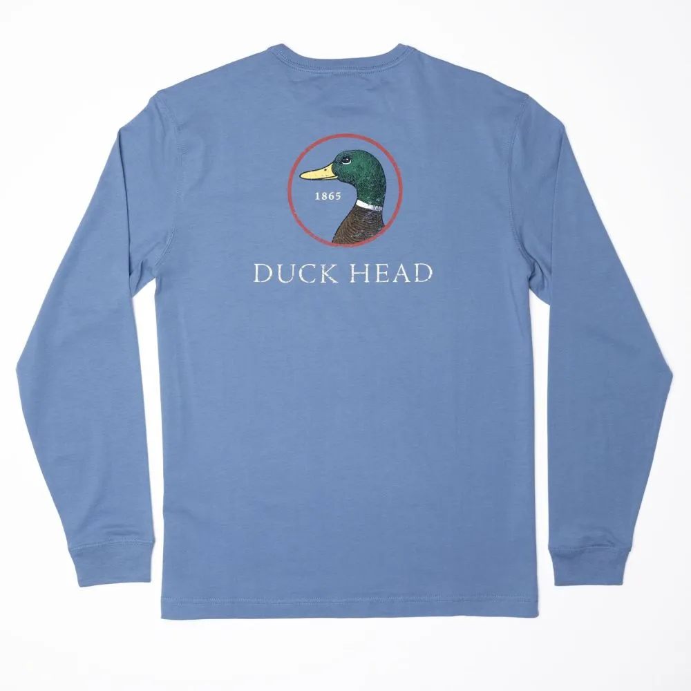 Duck Head Men's Duck Head Logo Long Sleeve T-Shirt