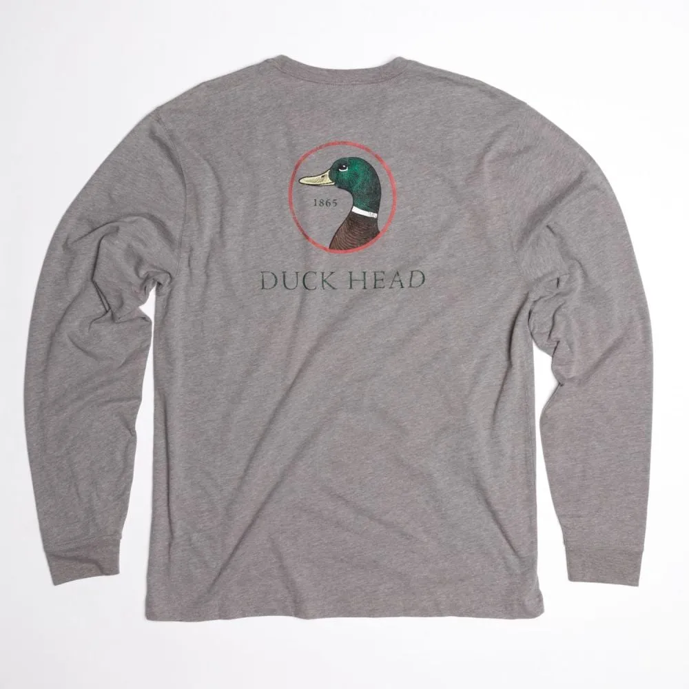 Duck Head Men's Duck Head Logo Long Sleeve T-Shirt