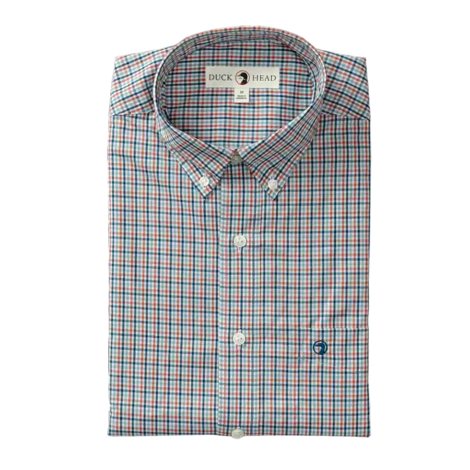 Duckhead Men's Benton Performance Plaid Long Sleeve Shirt