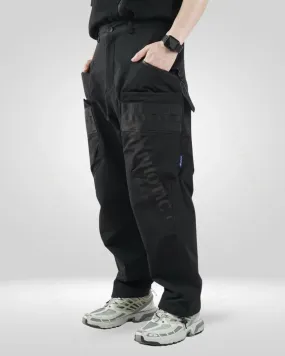 Durable & Functional Nylon-Spandex MOLLE Loose Cargo Pants for Men