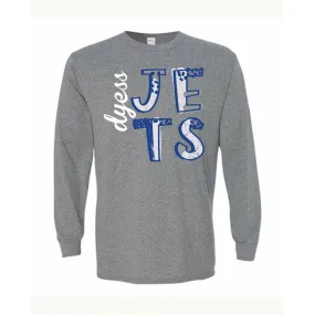 Dyess Jets - Splatter Long Sleeve T-Shirt