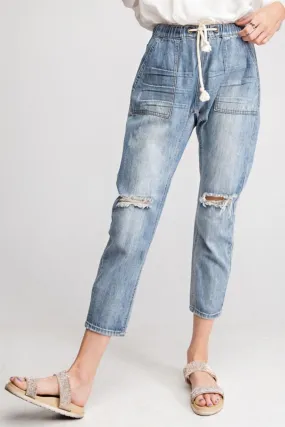 EB40105 Boyfriend Cargo Jeans