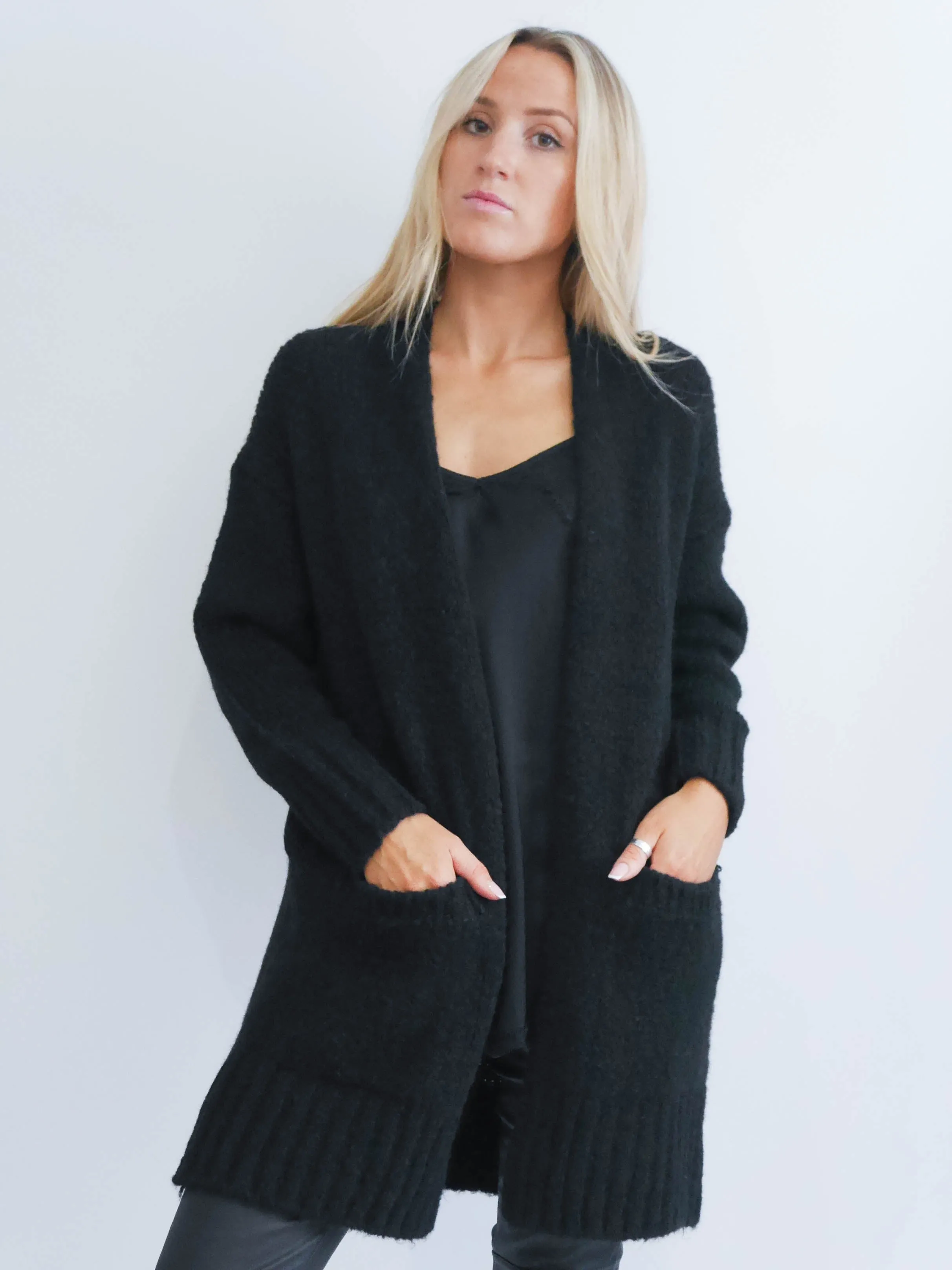 Elise Cardigan Black