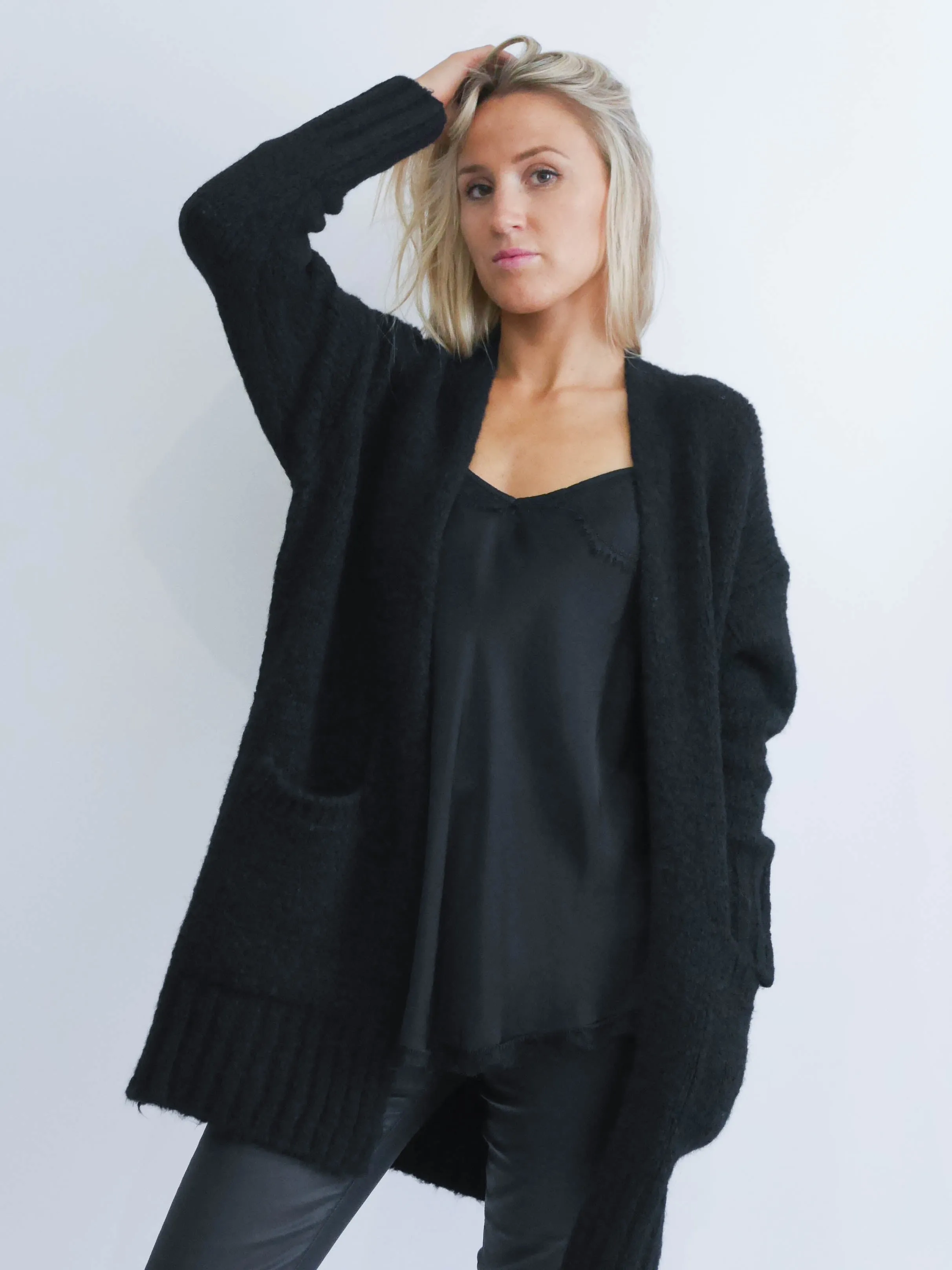 Elise Cardigan Black