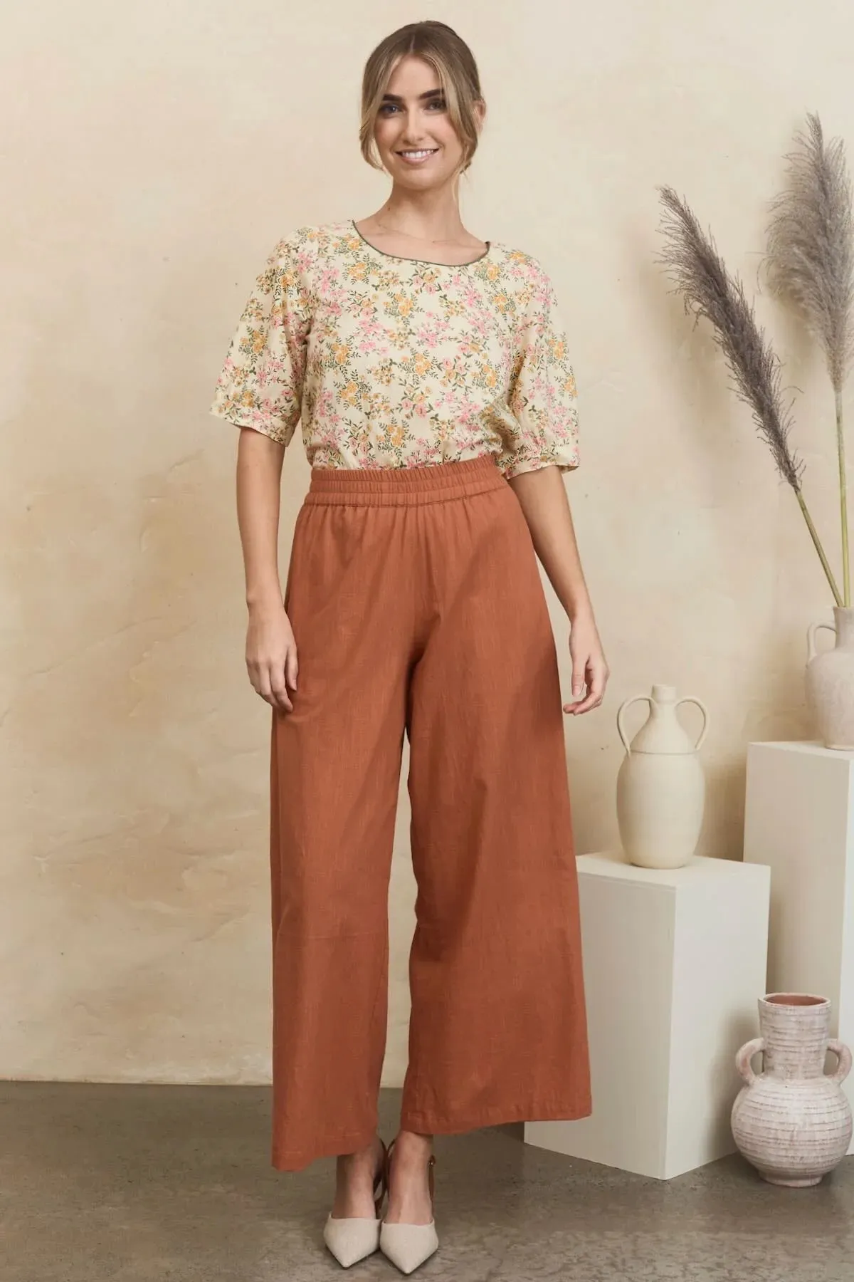 Esti Trouser Sienna