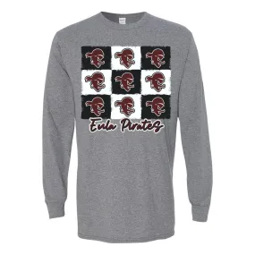 Eula Pirates - 9 Boxes Long Sleeve T-Shirt