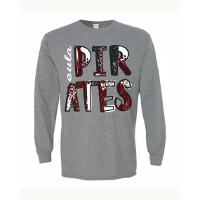 Eula Pirates - Splatter Long Sleeve T-Shirt