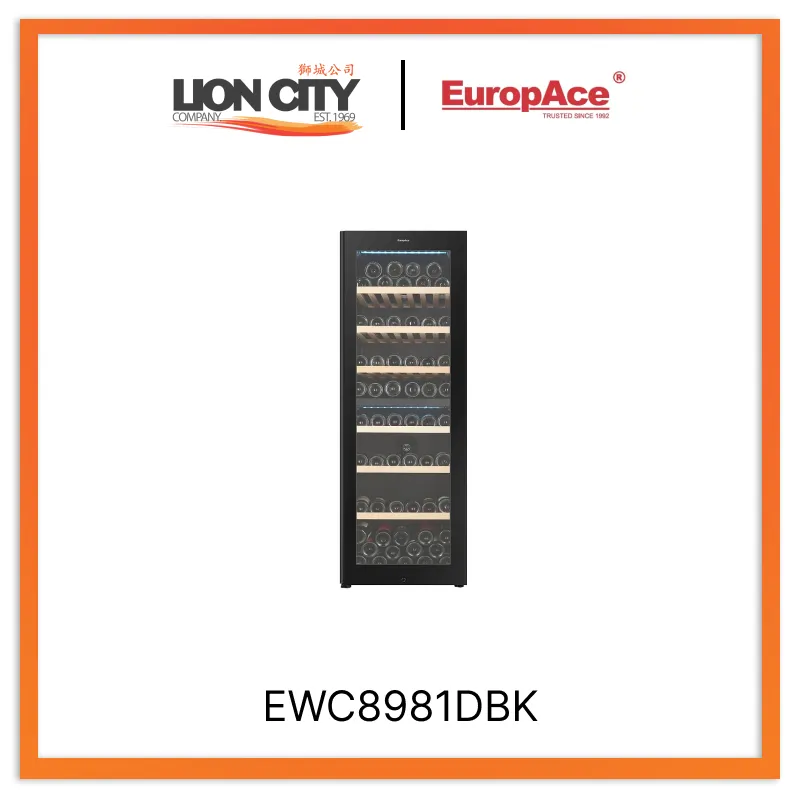 Europace EWC8981DBK Signature Series Wine Cooler 98 Bottles