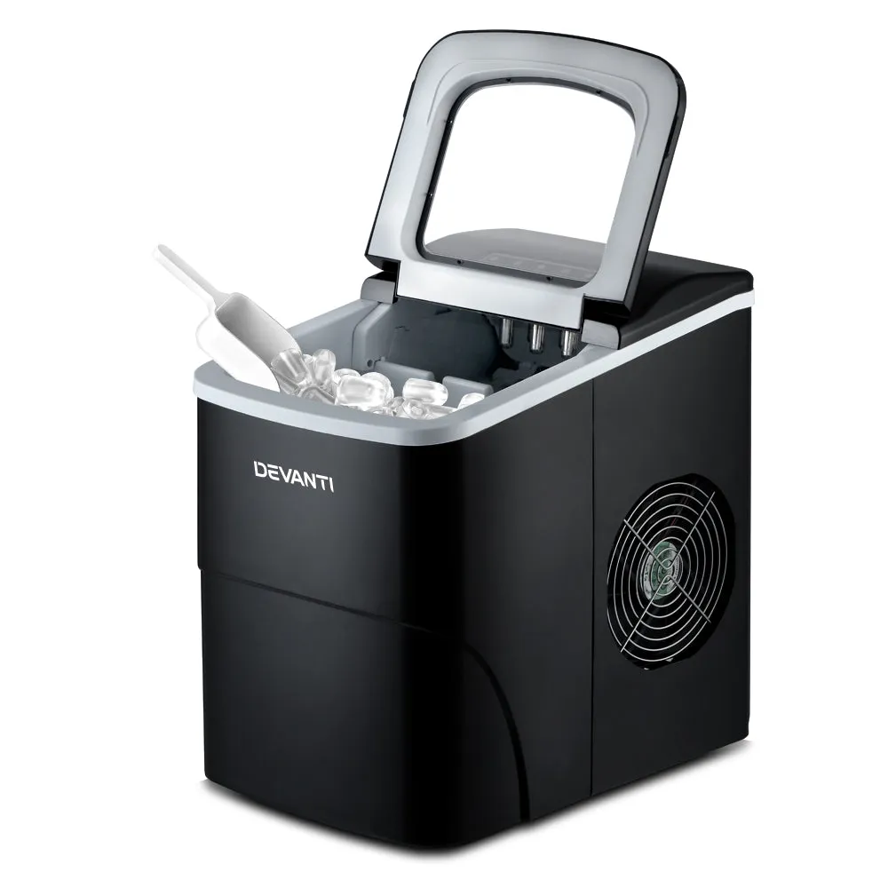 Fast 12kg Daily Ice Maker, Portable, Compact - Devanti