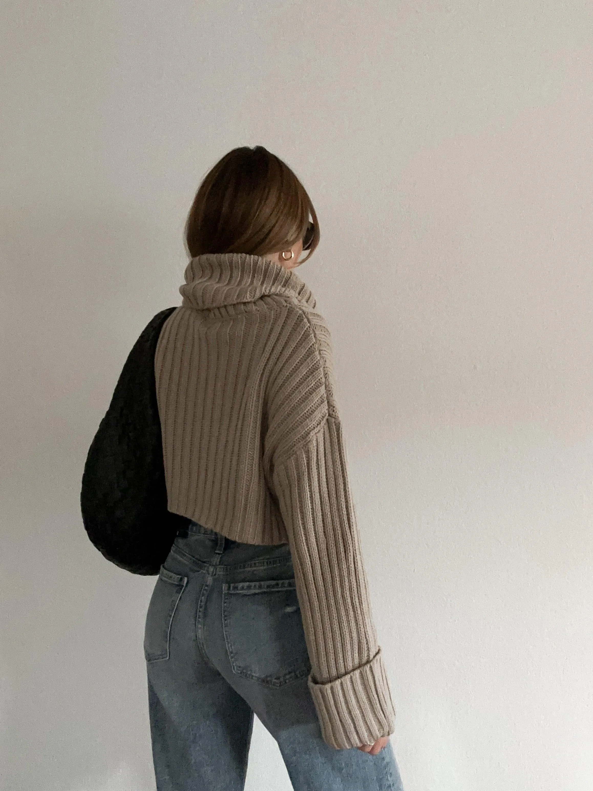 French Alps Crop Sweater - FINAL SALE