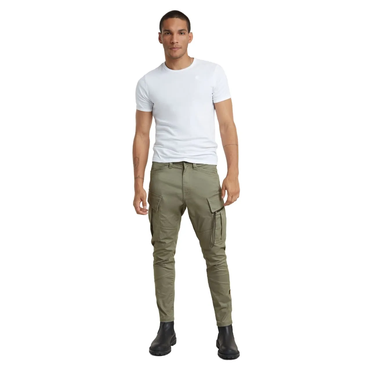 G-Star Raw Men's Zip Pocket 3D Skinny Cargo Pants