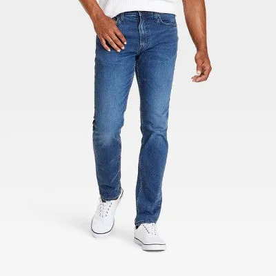 Goodfellow & Co Men's Mid Rise Slim Fit Full Jeans Heavyweight