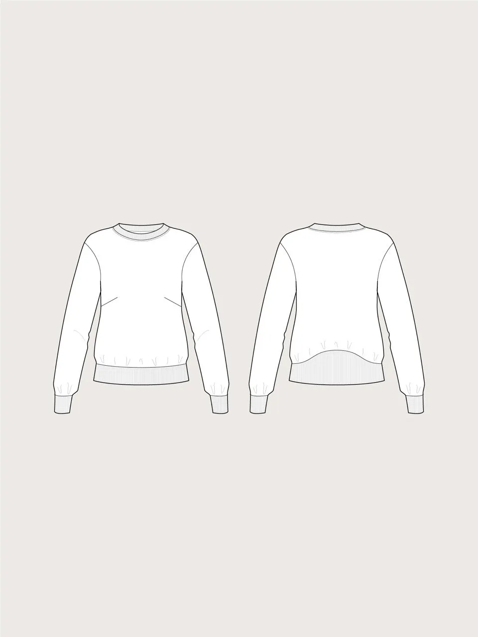 High Cuff Sweater